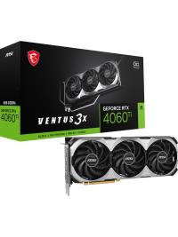 MSI VGA GEFORCE RTX 4060TI VENTUS 3X E 8G OC 8GB GDDR6 128B DX12 PCIE 4.0 X16 (3XDP 1XHDMI)